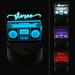 Retro Radio Stereo Cassette Player Boombox LED Night Light Sign 3D Illusion Desk Nightstand Lamp