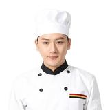 Wiueurtly And Apron with Pockets Chef Hat Adult Adjustable Kitchen Cooking Chef Cap Stylist Smock for Men Womens Chef Coat Embroide Name Hair Cutting Aprons for Women