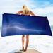 Oversized Beach Towel Lighting Print Extra Large Big Pool Swim Travel Soft Towel Blanket Camping Cruise Lounge Chair Cover Gift