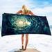 Coastal Cave Beach Towels Extra Large Big Pool Swim Travel Soft Towels Blanket for Adult Camping Cruise Lounge Chair Cover Gift