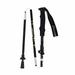 Folding Trekking Poles Climbing Stick Titanium Ultralight Hiking Sticks Alpenstock Telescopic Outdoor Travel