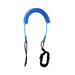 Coiled Paddle Board Leash Watersport Stand up Hand Rope for Longboards Surfboard