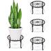 Stiwee Metal Plant Stands Plant Stand Outdoor Iron Flower Pot Stand Outdoor Indoor Plant Stand Indoor