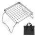 GoolRC Grill Net Firewood BbqPicnic Stainless Stand Barbecue Pot Bbq Wire Mesh Steel Stove Stand Firewood Bbq Wire Bbq Net Firewood Barbecue Pot Bbq Pot Bbq Net Stainless Steel Buzhi Zeyuan