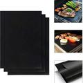 Teflon Barbecue Mat Premium Grill Mat for Deck BBQ Mat Oven Pad Absorbent Oil Pad Protector for Decks and Patios Heat Resistant Reusable Barbecue Grill Mat