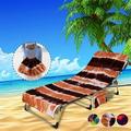 Chamoist Beach Towel Chair Beach Towel Lounge Chair Beach Towel Cover Microfiber Pool Lounge Chair