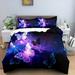 Butterfly Bedding Set Butterfly Duvet Cover Set Twin Full Queen King Size Blue Purple Butterflies Printed Comforter Cover Set for Girls Kids Teens 1 Quilt Cover 2 Pillowcases 3 Piece