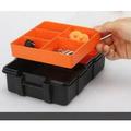 Two-Layer Screw Organizer Plastic Heavy-Duty Components Storage Box Case Organizer Small Parts Tool Box Nut Storage