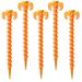 10 PCS Plastic Tent Stakes Beach Ground Grass Stakes for 20cm Tent Essential Equipment for Camping Hiking Gardening