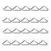 Kitchen Accesories Hunting Gear Special Ring for Trampoline Buckles Triangle Jumping Cloth Iron Child 40 Pcs