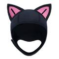 Cat-Ear Wetsuit Hood: 3mm Neoprene Scuba Diving Cap - Thermal Surfing Hood with Flow Vent for Water Sport Scuba Diving Snorkeling and Swimming