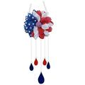 LINMOUA Independence Day Decorations Clearance! Wind Chimes Solar Wind Chimes Outdoor Color Changing Light Up Wind Chimes Solar Powered Memorial Wind Chimes Birthday Gifts B