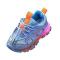 gvdentm Girls Gym Shoes Girls Shoes Tennis Lightweight Shoes Kids Running Sneakers for Kids Blue 30
