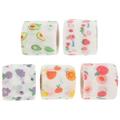 5 Rolls Non-woven Fabric First+aid+kit Self-adhesive Bandage/cute Fruit/sports Bandage/5cm Wide Anti-dirty Breathable