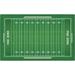 FJU Washable Sports Field Print Indoor or Outdoor Rug for Living Area or Play Room Bedroom Mat Patio Carpet or Entryway Rug 5 x 8