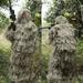 Ghillie Suit & Pants Set For Men Camo Airsoft Gear Ghost Ghillie Suit Super-Dense Woodland Field dry Grass Hunting Camo suit