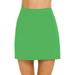 Green Party Dresses Womens Casual Solid Tennis Skirt Yoga Sport Active Skirt Shorts Skirt Wedding Guest Dresses for Women