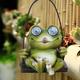 Solar Decorative Lights Outdoor Statues Outdoor Decor Outdoor Garden Lights Frogs Decor Solar Garden Frogs Decorations Garden Statue Solar Lights Garden Solar L on Clearance Solar Lights Outdoor