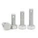 (5 pieces ) 304 Stainless Steel Outer Hexagon Shank Punching Bolts M6X25mm.