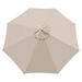 Kiplyki Father s Day Garden Umbrella Outdoor Stall Umbrella Beach Sun Umbrella Replacement Cloth 78.7 Inch Diameter