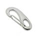 Stainless Steel Clasp Small Bean Style Fast Spring Hook Snap 2-5/8 x 1-1/4