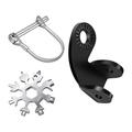 Bike Trailer Coupler Hitch Attachment Cycling Equipment with Wrench Connector Pet Trailers Kids Trailer Cargo Trailers Children s Trailers
