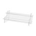 Acrylic Riser Display Shelf Tiers Display Riser for Figures Tiered Display Stand Stand for Display Conutertop Desktop Display Organizer 2 Layers 29cm