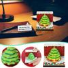 Lmueinov Memo Pad Christmas Tree With Light Memo Pad Notes Art Note Pad Three-Dimensional Paper Art Notepad With Pen Holder Decor Gift Family gifts A gift for an important day Holiday sales