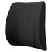 Bucket Seat-Thick-Black Foam Lumbar Support Cushion