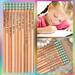 School Supplies Affirmation Pencil Set 2023 New Colorful Motivational Pencils Bulk Inspirational Grammar Pencils Cool Custom Personalized Mental Fun Pencils School Opening Multi-color