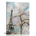 ARISTURING Pink Paris Wall Decor Paris Wall Art and Paris Themed Bedroom Decor | Paris Decor for Bedroom Paris Poster Preppy Room Decor Paris Bathroom Decor