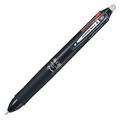 Pilot Frixion Ball Knock .. 4 Color Gel Ink .. Multi-Pen Black (LKFB-80EF-B)