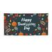 Happy Thanksgiving Banner Backdrop Porch Sign Small Holiday Banners for Room Yard Sports Events Parades Party