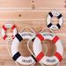 Clearance!!! Artificial Flowers for Decoration Foam Home Decor Nautical Decorative Lifebuoy Life Ring Wall Hanging Decorative Ring Room Bar House Decoration