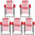 Mini Foldable Beach Chair Miniature Lounge Model Doll House Kids Furniture Decorations Plastic PCS