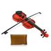 Music Enlightenment Toy Violin Adornment Rosin Paste Christmas Goodies for Kids Small Child Toddler Musical