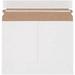 8 x 6 White Utility Flat Mailers - 200 Per Case