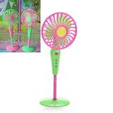 Dsseng 1 X Mini Fan Toys For Barbies Kids Dollhouse Furniture Accessories Color Random