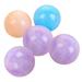 5 Pieces Bouncy Balls Plastic Air Filled Pit Ball for Kids Party Favors and Goodie Bag Fillers for Prizes Birthdays Gift