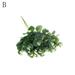 (Style B) 16 Heads Artificial Fake Leaf Eucalyptus Green Plant Leaves Flowers Home Decor