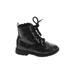 Wonder Nation Boots: Black Shoes - Kids Girl's Size 10