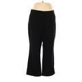 Lane Bryant Dress Pants - High Rise: Black Bottoms - Women's Size 18 Plus