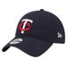 Youth New Era Navy Minnesota Twins Team Color 9TWENTY Adjustable Hat