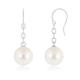 Solitaire Freshwater Pearl Drop Earrings