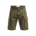 GANT Men's Relaxed Twill Cargo Shorts - Size 38 Green