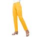 Plus Size Women's True Fit Stretch Denim Straight Leg Jean by Jessica London in Sunset Yellow (Size 18) Jeans