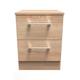 Cornwall 2 Drawer Bedside Cabinet (Ready Assembled)