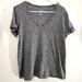 American Eagle Outfitters Tops | American Eagle Soft & Sexy Tshirt Size - Small | Color: Black/Gray | Size: S