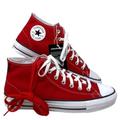 Converse Shoes | Converse Cons Chuck Taylor Pro Mid Shoes Men's Size Canvas Red Sneakers A02934c | Color: Red/White | Size: 10