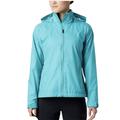 Columbia Jackets & Coats | New Columbia Women’s Switchback Iii Jacket Waterproof Rain Coat Aqua Size Small | Color: Blue/White | Size: S